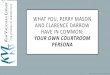 WHAT YOU, PERRY MASON AND CLARENCE DARROW HAVE …...that order must be confirmed in writing. Lubell sends letter and fax confirmation, referring to phone conversation and states that