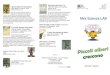 Mini Scienza LAB · 2014. 8. 5. · illustrazioni di Pia Valentinis e Mauro Evangelista, accompagnate da brani di letteratura e poesia, miti e leggende, gli alberi si raccontano