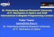 St. Petersburg National Research University of IT, Mechanics & Optics and ACM ...is.ifmo.ru/present_en/2012/Tsarev-ACM-ICPC.pdf · 2019. 10. 22. · ACM ICPC in Europe (2004) Best