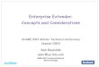 Enterprise Extender: Concepts and Considerations · 2012. 3. 11. · IBM z/OS Communications Server Design Enterprise Extender: Concepts and Considerations Sam Reynolds samr@us.ibm.com