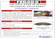 TECHNICAL DATA SHEET FERODO 3204/3F Railway Brakes.pdf3: Adtranz (Bombardier) Turbostars & Electrostars 4: UK Mainline Units 5: Various UK Freight Vehicles ¾Excellent pad wear resistance