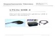 LTC3x USB 2 - Granadamail.granada.org/intranet/software.nsf...Dimensiones LTC32 con peana 63,3 x 101,5 x 102,9 milímetros Dimensiones LTC32 sin peana 25,5 x 101,5 x 102,9 milímetros