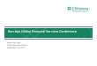 Barclays Global Financial Services Conference - Citizens Bank/media/Files/C/... · 2019. 9. 10. · Barclays Global Financial Services Conference Bruce Van Saun Chief Executive Officer