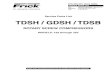 Service Parts List TDSH / GDSH / TDSBtdsh / gdsh / tdsb rotary screw compressors service parts list s70-250 spl (aug '06) page 3 recommended spare parts - current design description