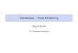 Databases – Data Modellingjoerg.endrullis.de/databases/02_data_modelling.pdf/02_data_modelli… · Cardinality Limits Cardinality limits express the number of entities to which