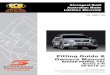 Fitting Guide & Owners Manual...1 PN: NBN71SY Fitting Guide & Owners Manual NISSAN PATROL Y62 Series 5 Ti 08-2019 on 76mm NUDGE BAR VEHICLE FRONTAL PROTECTION SYSTEM (VFPS) FOR AIR