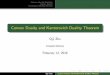 Convex Duaity and Kantorovich Duality Theoremhomepages.wmich.edu/~ledyaev/zhu-talk2-sp2016.pdf · 2016. 2. 15. · Kantorovich Duality theorem Introduction In the last talk I mentioned
