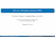 ELL101:Phoneticspractice(IPA) · ELL101:Phoneticspractice(IPA)II voicelessbilabialstop pit,top,spit,hiccough,appear TomonoriNagano Edu&LangAcq.Dept.,LaGuardiaCC
