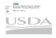 Price Reactions After USDA Crop Reports 03/12/2014 · 2018. 9. 21. · 4 Price Reactions After USDA Crop Reports (March 2014) USDA, National Agricultural Statistics Service Crop Reports
