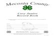 Cavy Junior Record Book - canr.msu.edu · 1 Rev. 1/2018 Cavy Junior Record Book Members showing a cavy project between the 4-H age of 9 and 13 must complete this record book MSU is