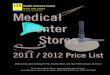 Auxiliary Enterprises Medical Center Stores Catalog... · 2013. 6. 6. · Cleaning Supplies ... Boston Bio Braintree Brassler Bulbtronics Cambridge Isotopes Cardinal Health Carl Zeiss