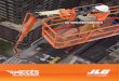 JLG Ultra Boom Sseries Brochure - Accès Location · 2016. 9. 22. · The 1850SJ is much faster to full height, so operators can spend more time working and less time positioning