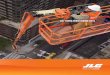 JLG ULTRA SERIES BOOM LIFTS · 2020. 3. 12. · The 1850SJ is much faster to full height, so operators can spend more time working and less time positioning the boom. The axles take