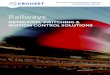 Railways - Crouzet · 2020. 3. 23. · Railways DETECTION, SWITCHING & MOTION CONTROL SOLUTIONS ... › Harsh environment resistance & long operating life › Custom adaptation center