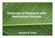 Overview of Research with Neotropical Araceae...South America 541 138 943 530 387 131 137 849 Species of Araceae by Country 165 taxa for all the Guianas South America has 44 genera