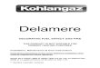 Delamere - Kohlangaz Fires · 2020. 1. 23. · Delamere DECORATIVE FUEL EFFECT GAS FIRE THIS PRODUCT IS NOT SUITABLE FOR PRIMARY HEATING PURPOSES Installation, Maintenance & User