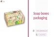 Soap boxes packaging