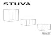 STUVA - IKEA...2 AA-2021236-3 ENGLISH Important information Read carefully Keep this information for further reference WARNING Serious or fatal crushing injuries can occur from furniture