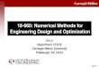 18-660: Numerical Methods for Engineering Design and ...xinli/classes/cmu_18660/Lec06.pdf18-660: Numerical Methods for Engineering Design and Optimization Xin Li Department of ECE