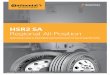 HSR2 SA Regional All-Position · hsr2 sa regional all-position goods people construction product data tire size load range article number tread depth (32nds) max speed (mph) static
