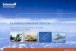 Munitions Executive Summit · 2017. 5. 18. · Presented by Jim Brandt February 25, 2014 . Esterline Defense Technologies Esterline Defense Technologies (EDT) • Two primary lines
