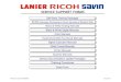 Service Support Order Forms - Ricoh USArfg-esource.ricoh-usa.com/stellent/groups/public/... · 2008. 6. 18. · DESCRIPTION GESTETNER LANIER RICOH SAVIN PRICE DIGITAL DUPLICATORS
