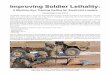 Improving Soldier Lethality - Fort Benning...machine gun’s barrel or causing stoppages from an overheated gun. To the left are four tables that describe in detail the type of machine-gun