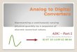 Analog to Digital Converters - Dunia ilmiah Analog to Digital Converters Representing a continuously