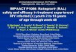 IMPAACT P1066: Raltegravir (RAL) safety and efficacy in …regist2.virology-education.com/.../docs/16_Nachman.pdf · 2012. 7. 21. · IMPAACT P1066: Raltegravir (RAL) safety and efficacy