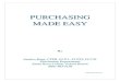 PURCHASING MADE EASY - Sites...Jan 27, 2015  · PURCHASING MADE EASY . By . Sandra King, CPPB, FCP A, FCPM, FCCM . Purchasing Department . Santa Rosa County School Board (850) 983-5130