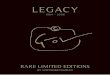 LeGaCy · 2011. 8. 2. · Nazran. This collection is released in conjunction with the official launch of ‘Legacy, The Work 1999-2008’, a limited edition catalogue raisonné encompassing