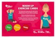 WARM UP EXERCISE CARDS - Mencap ... WARM UP EXERCISE CARDS WARM UP EXERCISE CARDS In association with: