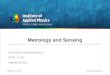 Metrology and Sensing - uni-jena.demetrology+… · Metrology and Sensing Lecture 5: Interferometry II 2018-11-23 Herbert Gross Winter term 2018. 2 Schedule Optical Metrology and