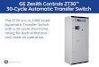GE Zenith Controls ZT30 - The Vanjen Group · 2019. 2. 8. · GE Zenith Controls ZT30™ 30-Cycle Automatic Transfer Switch The ZT30 is a UL1008 listed Automatic Transfer Switch with