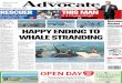HAPPYENDINGTO WHALESTRANDING - Orca Research...2010/05/26  · named Putita, from the beach yes-terday. There was around of cheers and clapping from the the crowd, which included Department