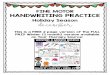 YTS FREE PREVIEW 12 Holiday - Handwriting Packet Color · 2020. 12. 17. · ©2018 SMART AND STRONG LEARNING FINE MOTOR HANDWRITING PRACTICE Holiday Season December This is a FREE