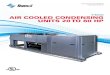 V Series AIR COOLED CONDENSING UNITS 20 TO 80 HP...6 AIR COOLED CONDENSING UNITS 20 TO 80 HP BTUH CAPACITIES (MBH)SUCTION TEMPERATURE F R-22 HIGH TEMP - SINGLE COMPRESSOR 90 AMBIENT