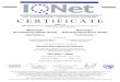 Bayerl TRADING · 2014. 7. 2. · ISO 9001 : 2000 This certificate is valid until 2011-11-05 Frankfurt am Main 2008-11-06 ... FONDONORMA Venezuela HKQAA Hong Kong China ICONTEC Colombia
