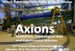 Motivation, Cosmological Role and Experimental Searchesth- · 2012. 5. 26. · Search for Solar Axions γ a Sun Primakoff production Axion Helioscope (Sikivie 1983) γ Magnet S N