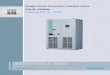 Single Drive Converter Cabinet Units 55KW~500KW Catalog … · 2011. 6. 13. · DIN EN ISO 9001. The certificate is recognized in all EQ Net countries. 1 Converter cabinet applicationsunits