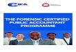 THE FORENSIC CERTIFIED PUBLIC ACCOUNTANT PROGRAMME · 2017. 11. 8. · interviews, ... Criminal Interrogation and Confessions includes transcripts from actual inter-views and interrogations,