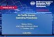 Air Traffic Control Operating Procedures...Air Traffic Control Operating Procedures Walter White ICAO PBN Technical Officer 17 October 2012  MIXED MODE 2 Issue/Challenge