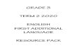 GRADE 3 TERM 2 2020 ENGLISH FIRST ADDITIONAL LANGUAGE … Gr 3 Term 2 2020... · 2020. 5. 6. · ENGLISH . FIRST ADDITIONAL LANGUAGE . RESOURCE PACK . FLASHCARD WORDS: PSRIP Grade