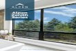 Alpen Zenith Series - Alpen High Performance Products · Zenith Series fiberglass windows and doors are carefully designed to meet the energy eﬀiciency needs of our changing world