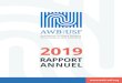 AWB 2019 Rapport Annuel (05-23-2020) FRENCH - REVISE - … · 2020. 6. 3. · AWB Academics Without Borders ... RAPPORT 2019 ANNUEL. Universitaires sans frontières Academics Without