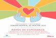 8-14 NOVIEMBRE, 2020 RAYOS DE ESPERANZA - YMCA...Semana Mundial de Oracin | 8 to 14 Noviembre, 2020 | Rayos de Esperanza: Creando Comunidades Resilientes a Través de la Espiritualidad