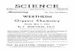 SCIE-NCE · 2005. 7. 20. · SCIE-NCE NEW SERIES SUBSCRIPTION, $6.00 VOL. 101, No. 2624 FRIDAY, APRIL 13, 1945 SINGLE GOPIES, .15 TheNew2ndEdition WERTHEIM Organic Chemistry Ready