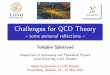 Challenges for QCD Theory - Luhome.thep.lu.se/~torbjorn/talks/nobel13.pdf · Bose-Einstein hδM Wi . 100 MeV : full eﬀect ruled out. Torbj¨orn Sj¨ostrand Challenges for QCD Theory