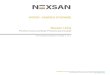 Nexsan Unity Performance Best Practices Guide · 2021. 1. 20. · HYPER-UNIFIEDSTORAGE NexsanUnity PerformanceBestPracticesGuide FirmwareVersionUnityv.5.1 NEXSAN|325E.HillcrestDrive,Suite#150|ThousandOaks,CA91360USA