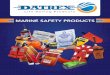 MARINE SAFETY PRODUCTS - Datrex...DATREX BLUE RATION DX1000W • Made in USA • 5 year shelf life • 15,075 kj • 3,600 kcal / package • 750 g • USCG approved • 20 packs per